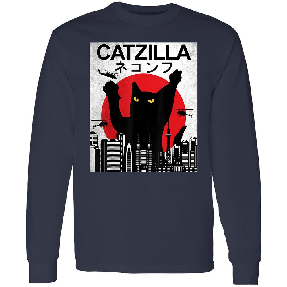 Long Sleeve T-Shirt - W679G4T5 - Navy - 2