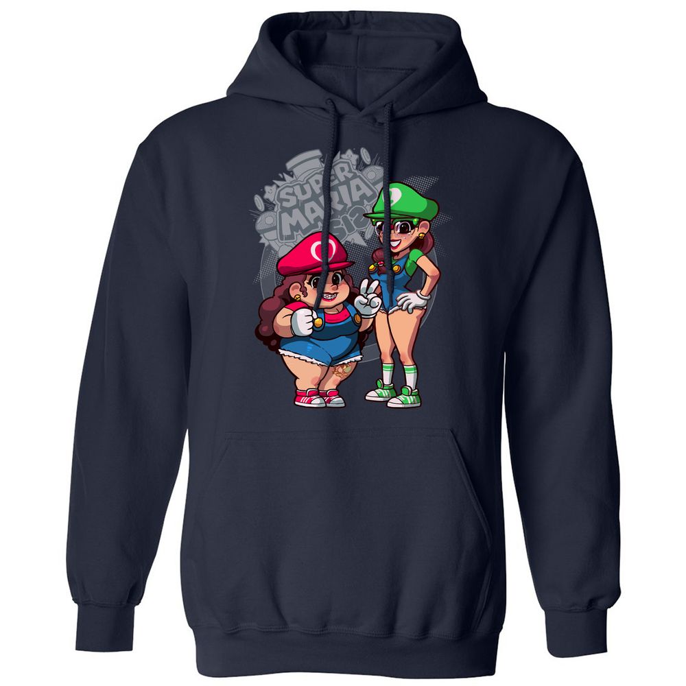 Classic Unisex Hoodie - W232VY38 - Navy - 2