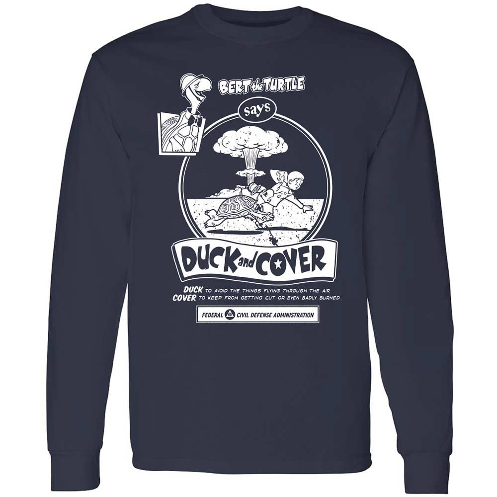 Long Sleeve T-Shirt - XMTVZS2G - Navy - 2
