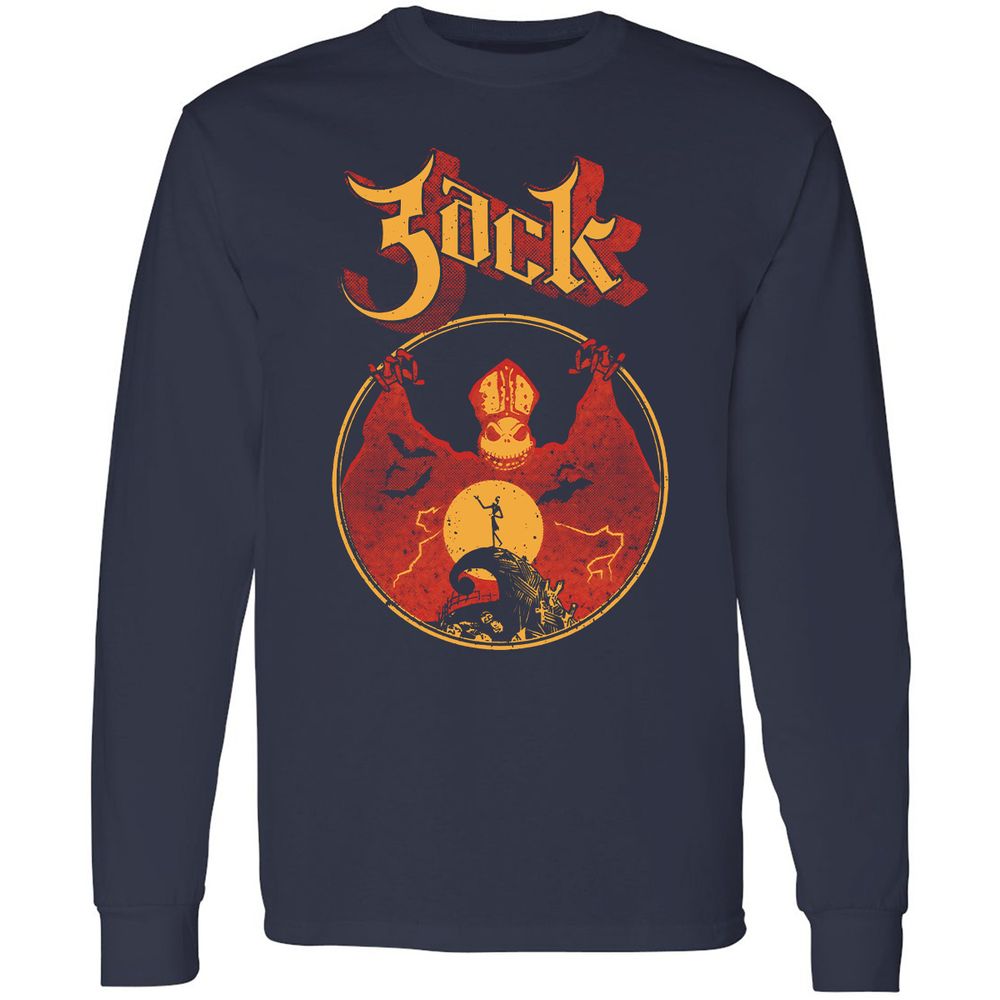 Long Sleeve T-Shirt - BSKUL4XL - Navy - 2