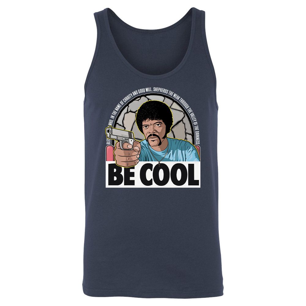Unisex Jersey Tank - 9G5TQBJ2 - Navy - 2