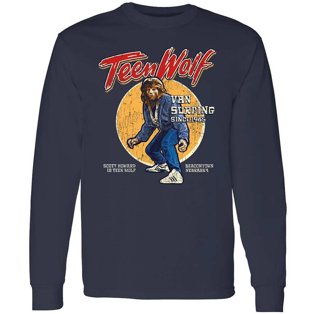 Long Sleeve T-Shirt - 5UR4BW95 - Navy - 2