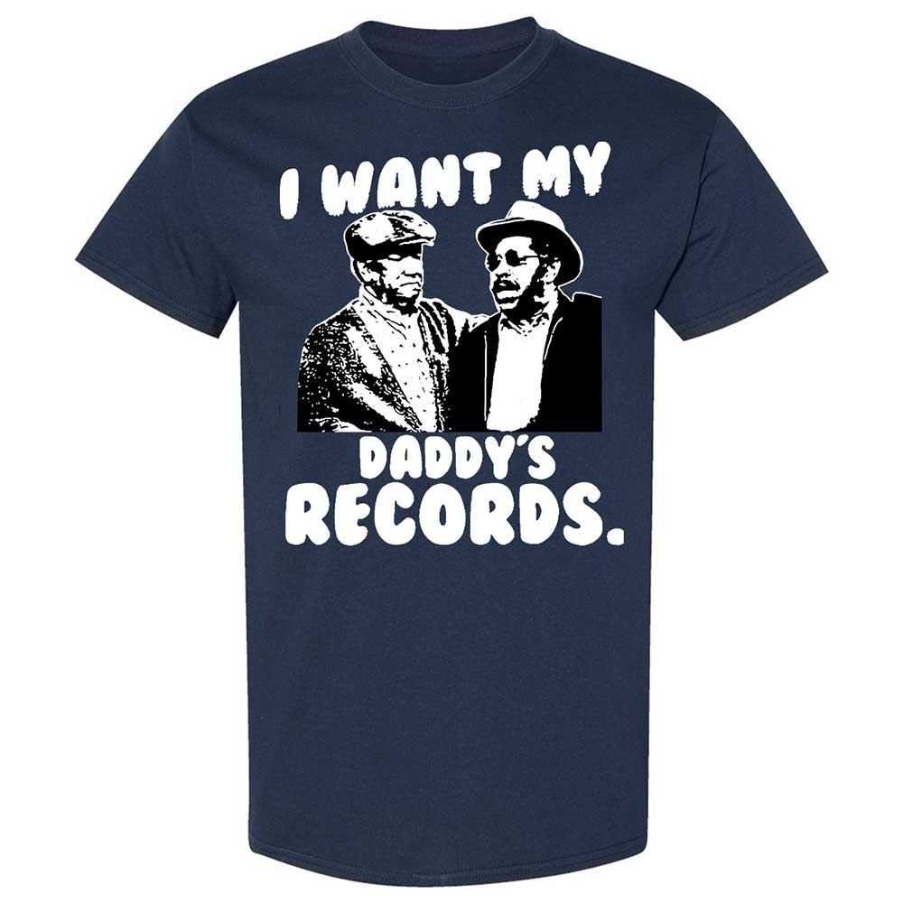 I Want My Daddy's Records - Navy - 2