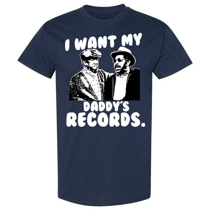 I Want My Daddy's Records - Navy - 2