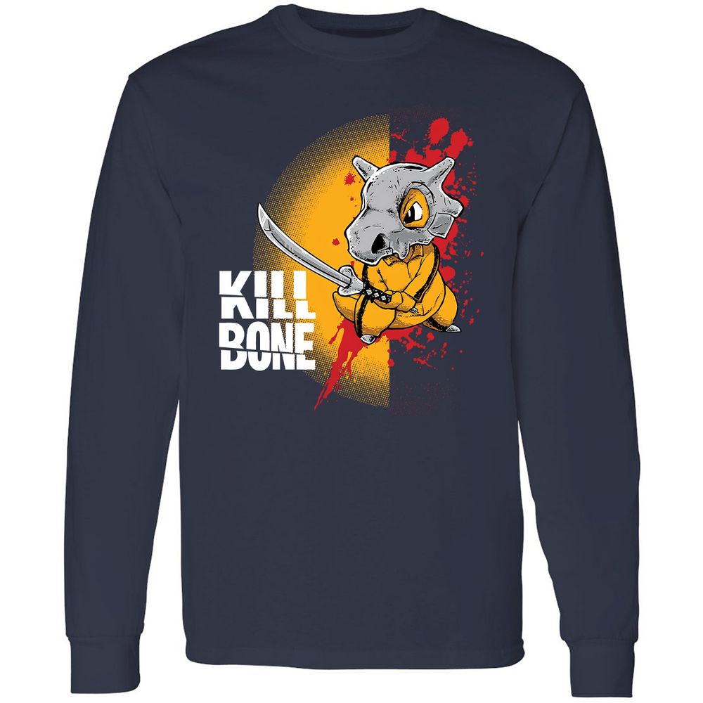 Long Sleeve T-Shirt - JE327H7V - Navy - 2