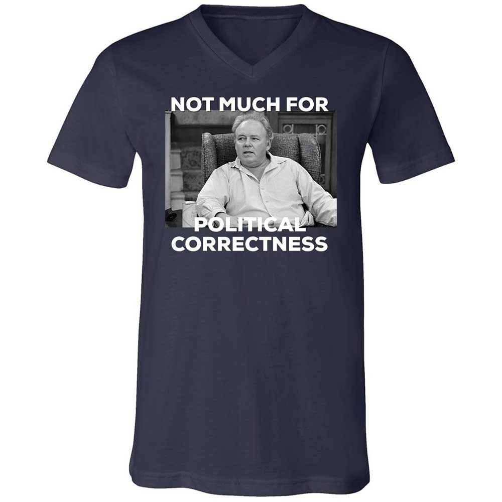 Unisex V-Neck T-Shirt - Y8H831RQ - Navy - 2
