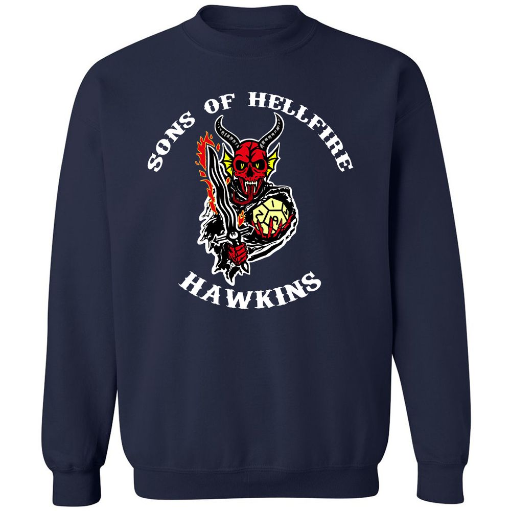 Classic Unisex Sweatshirt - FFJR28CX - Navy - 2