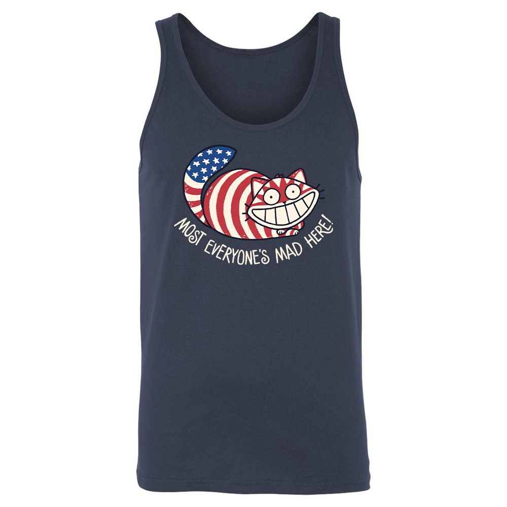 Unisex Jersey Tank - 38RY9T1H - Navy - 2