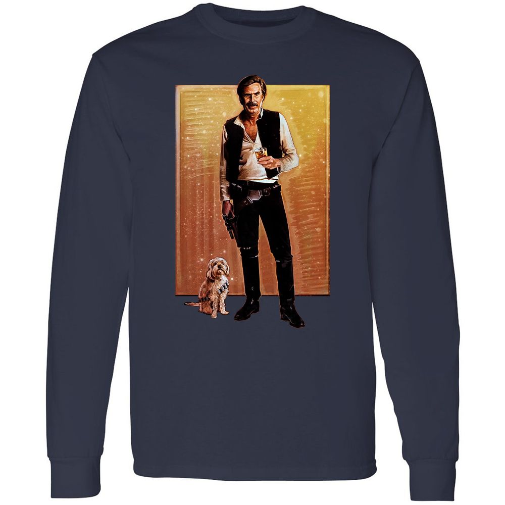 Long Sleeve T-Shirt - 2ZB8Z6NN - Navy - 2