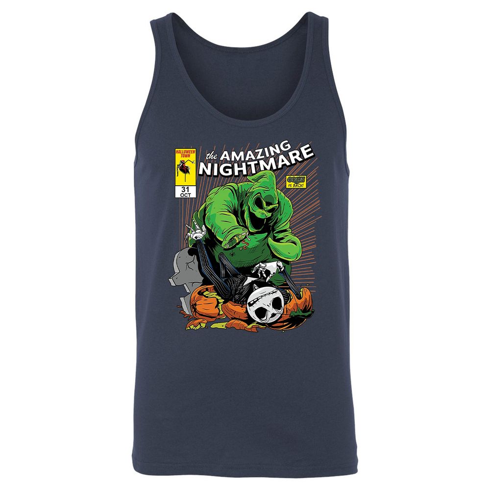 Unisex Jersey Tank - EKBRWRTV - Navy - 2