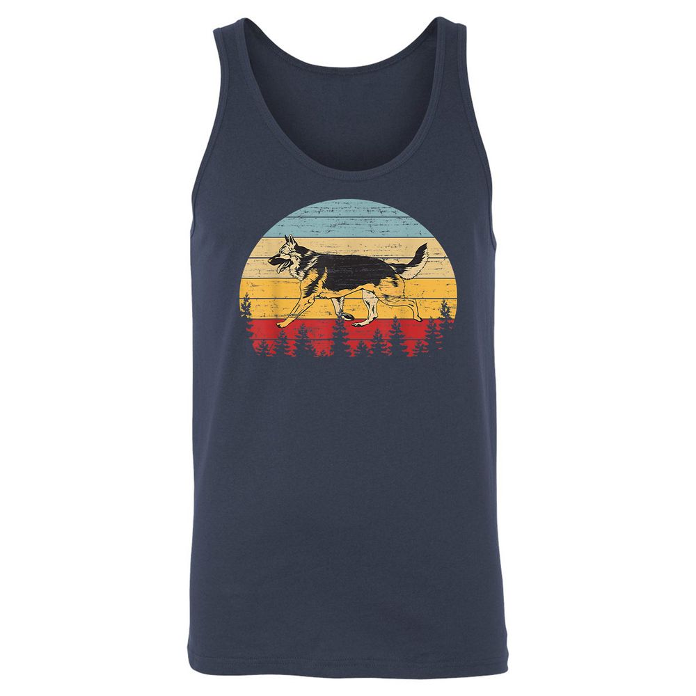 Unisex Jersey Tank - 7VJZY9SA - Navy - 2