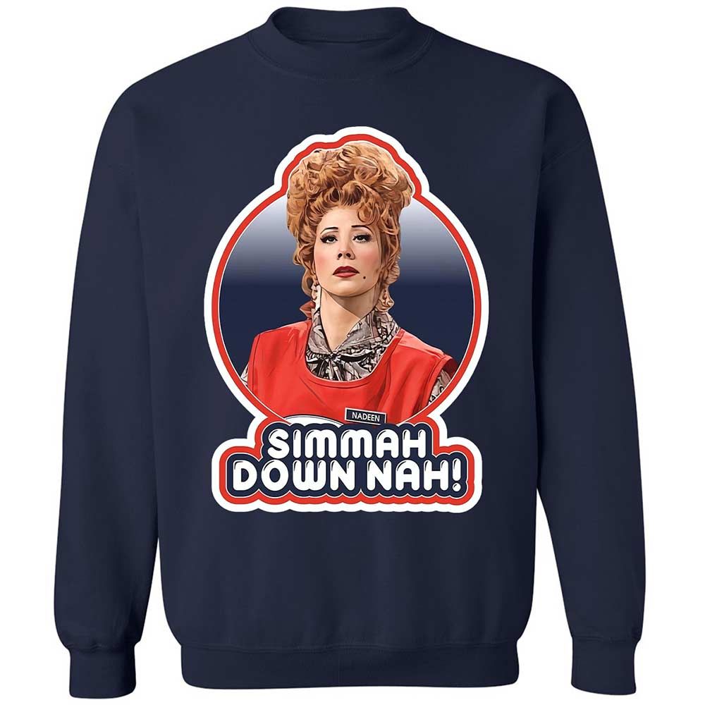 Simmah down nah! - Navy - 2