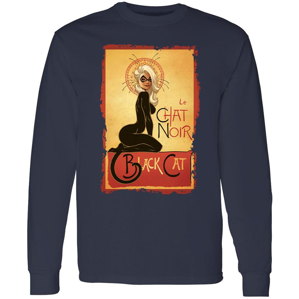 Long Sleeve T-Shirt - 3UJBZURZ - Navy - 2