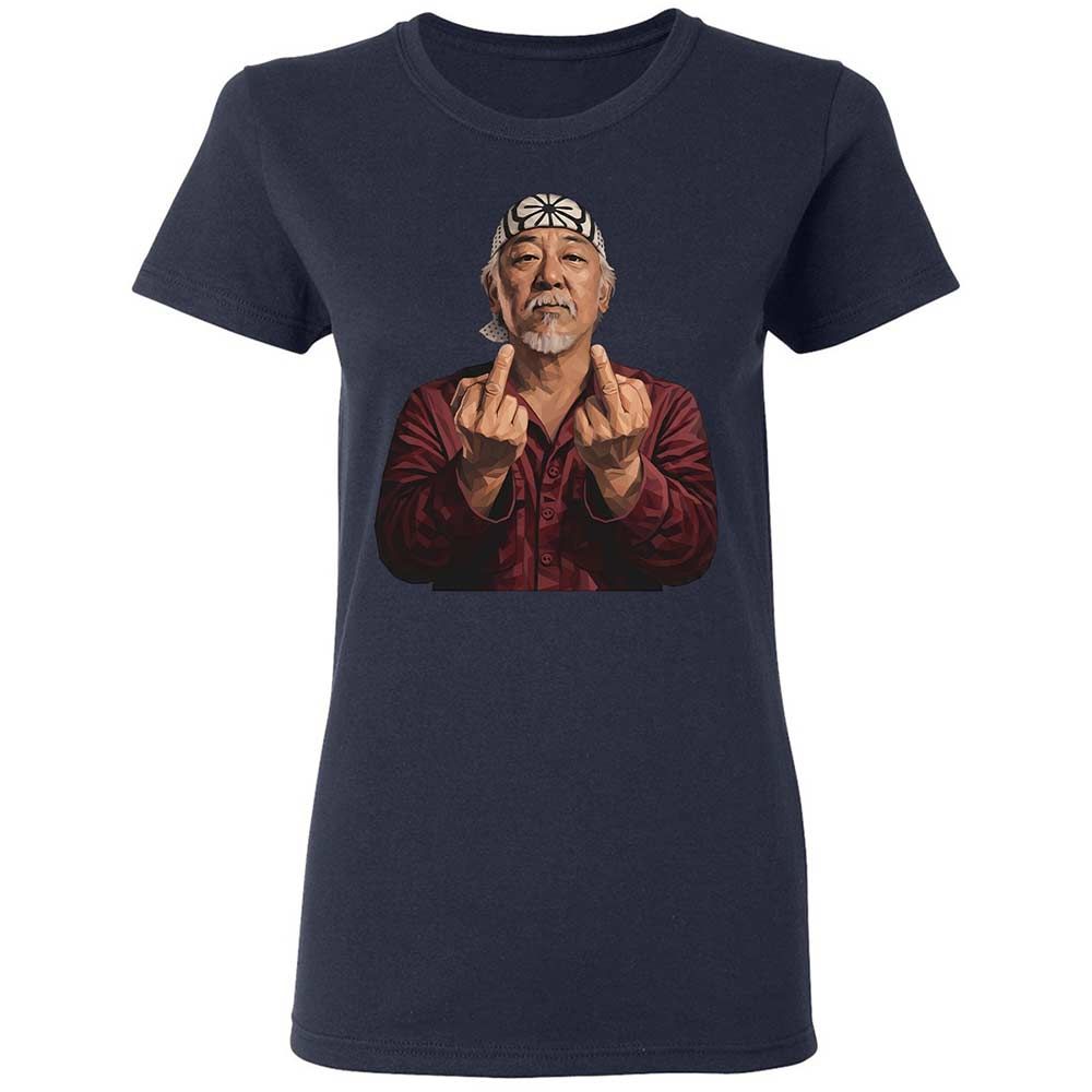 Women's T-Shirt - 4E4XDFR2 - Navy - 2
