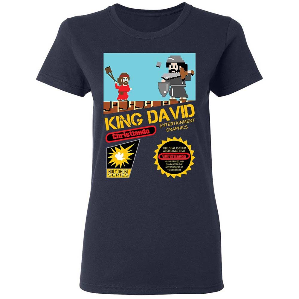 David Vs Goliath Cool Christian - Navy - 2