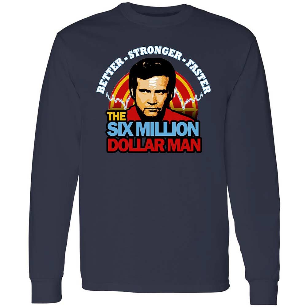 Long Sleeve T-Shirt - 4HPFN2GX - Navy - 2