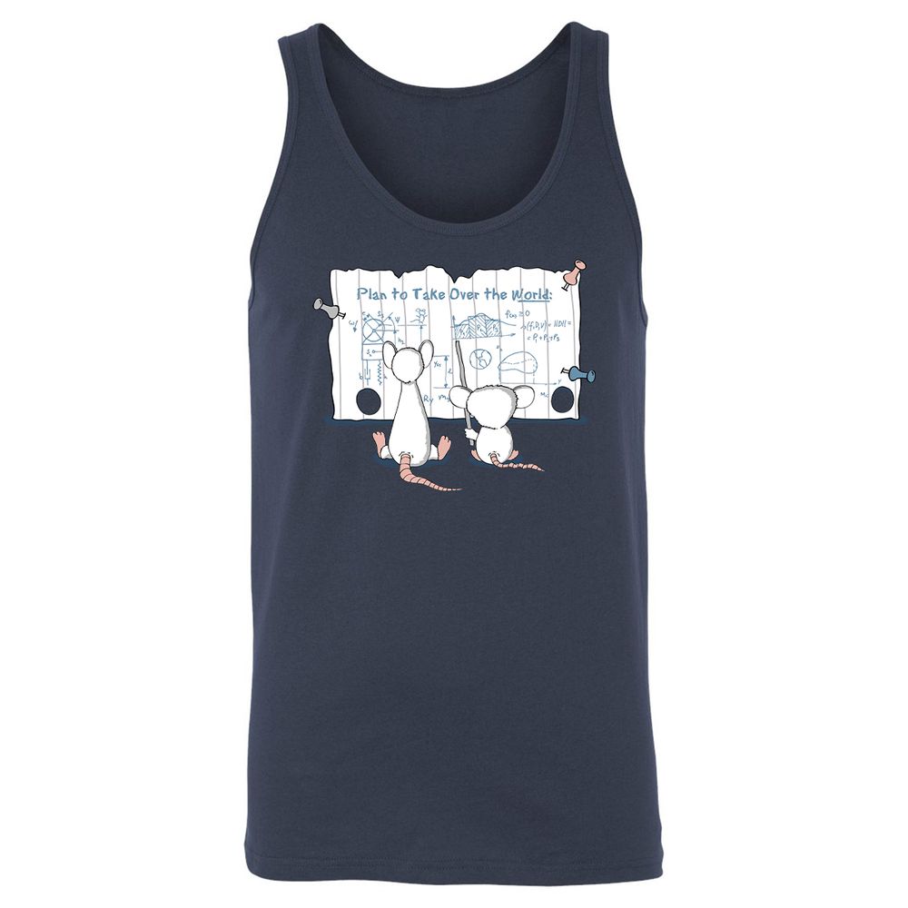 Unisex Jersey Tank - Y8TF9ENV - Navy - 2