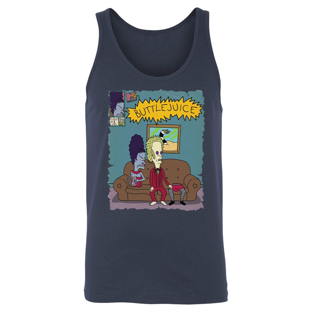 Unisex Jersey Tank - 1Z41TRE8 - Navy - 2