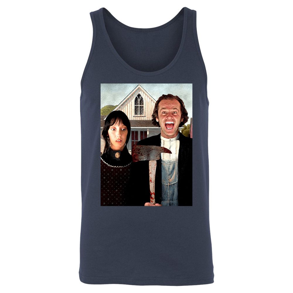 Unisex Jersey Tank - X28HWX66 - Navy - 2