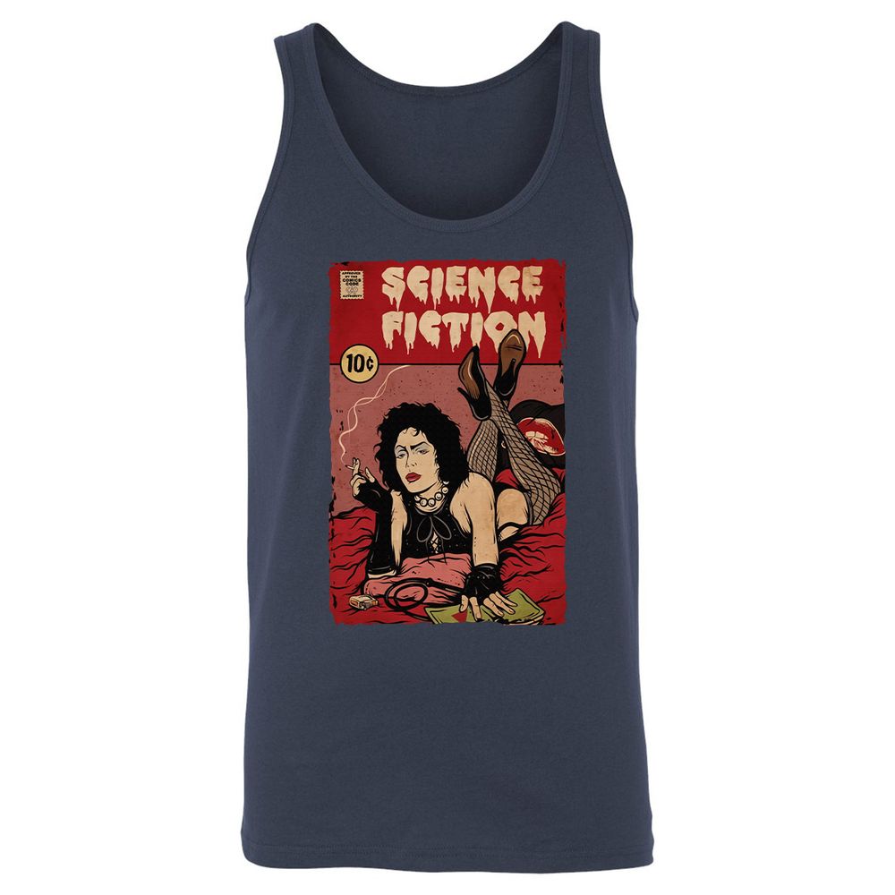 Unisex Jersey Tank - FMDNM54X - Navy - 2