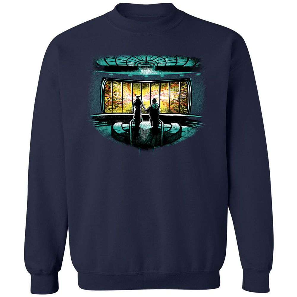 Classic Unisex Sweatshirt - V7GTSGWS - Navy - 2