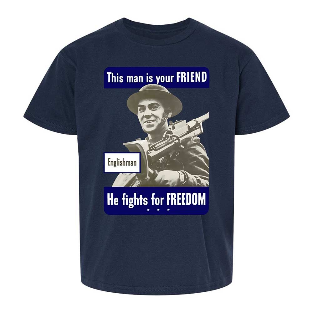 This man is your Friend - Navy - 2
