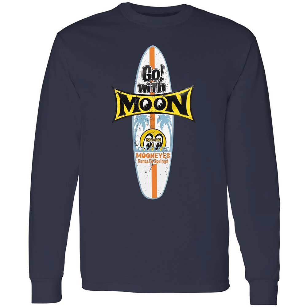 Long Sleeve T-Shirt - VTE6BCCQ - Navy - 2