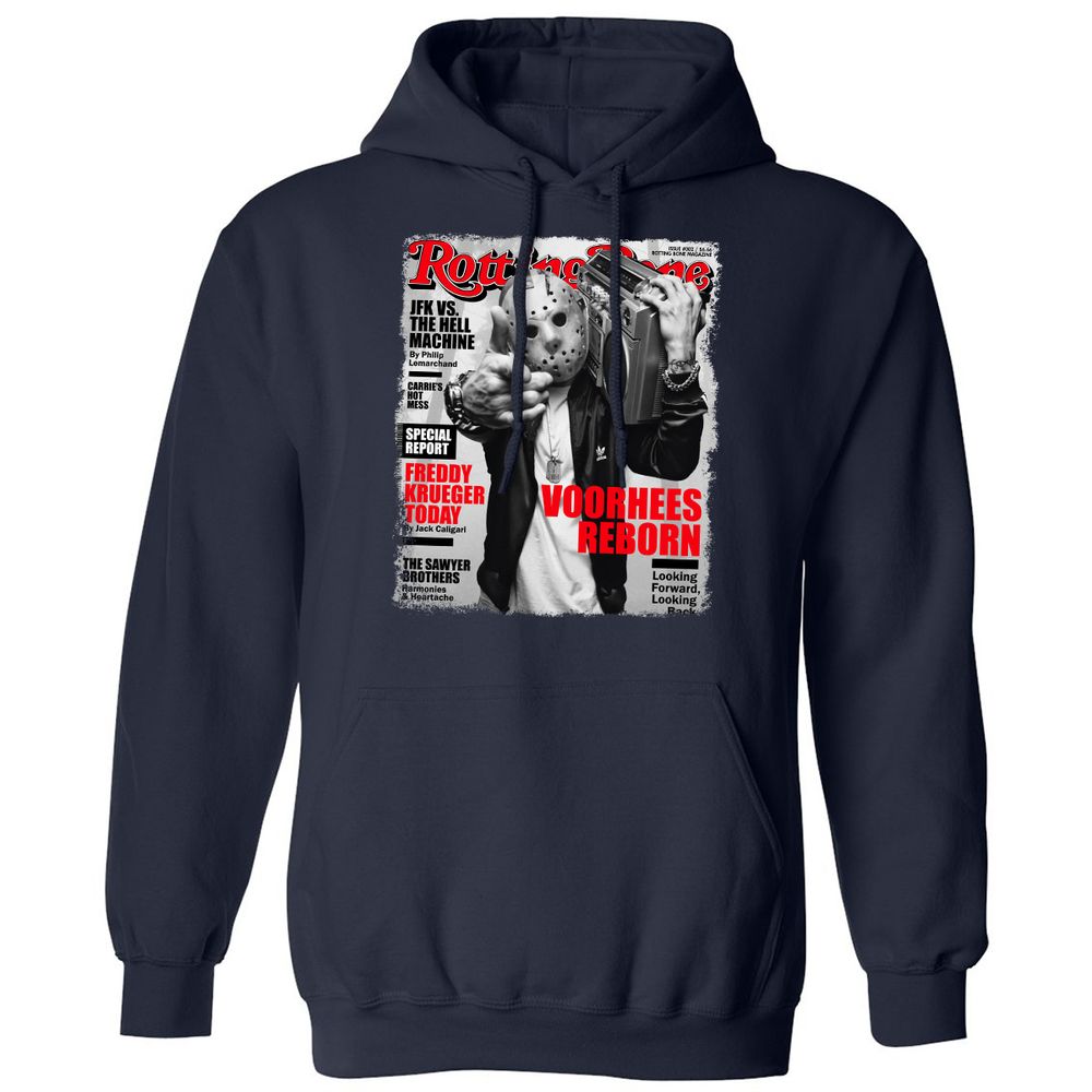 Classic Unisex Hoodie - 9THR2FQK - Navy - 2