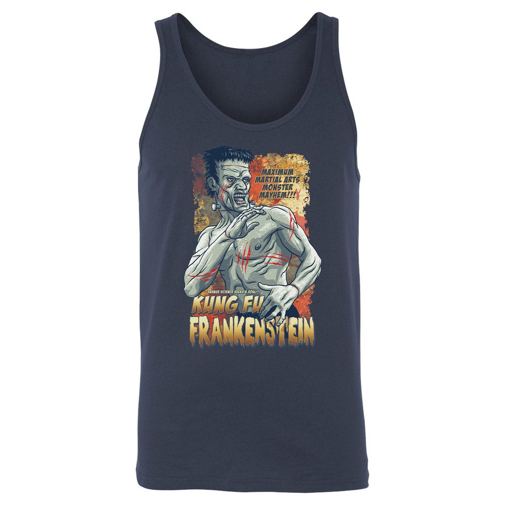 Unisex Jersey Tank - 9FFB2922 - Navy - 2