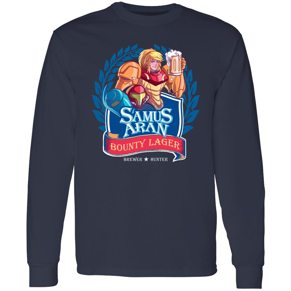 Long Sleeve T-Shirt - TS1RFXMP - Navy - 2