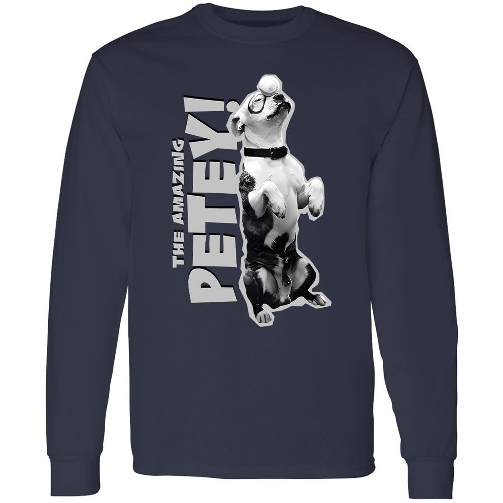 Long Sleeve T-Shirt - 1X81KBHG - Navy - 2
