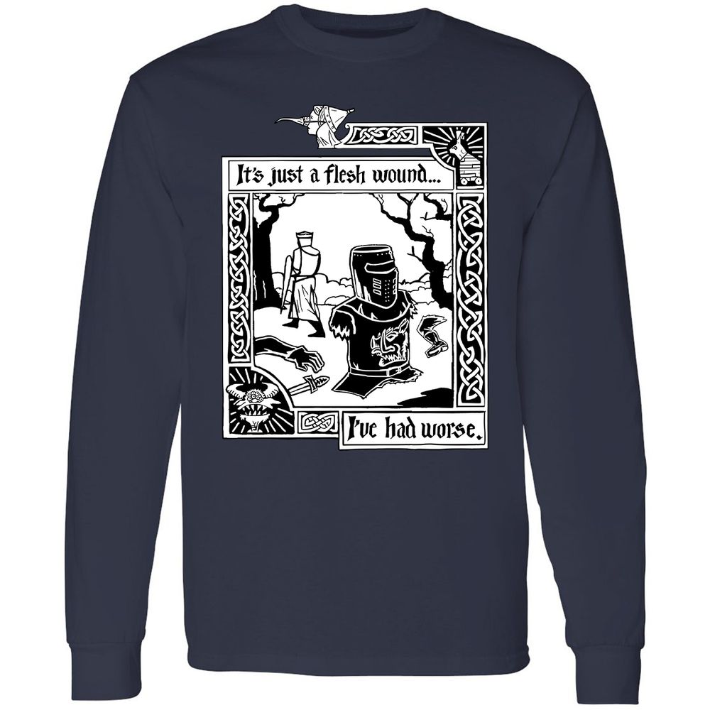 Long Sleeve T-Shirt - 3H8UDE3Z - Navy - 2