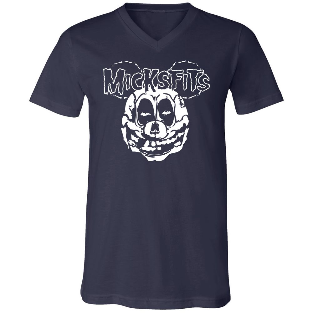 Unisex V-Neck T-Shirt - 1S1WN6DR - Navy - 2