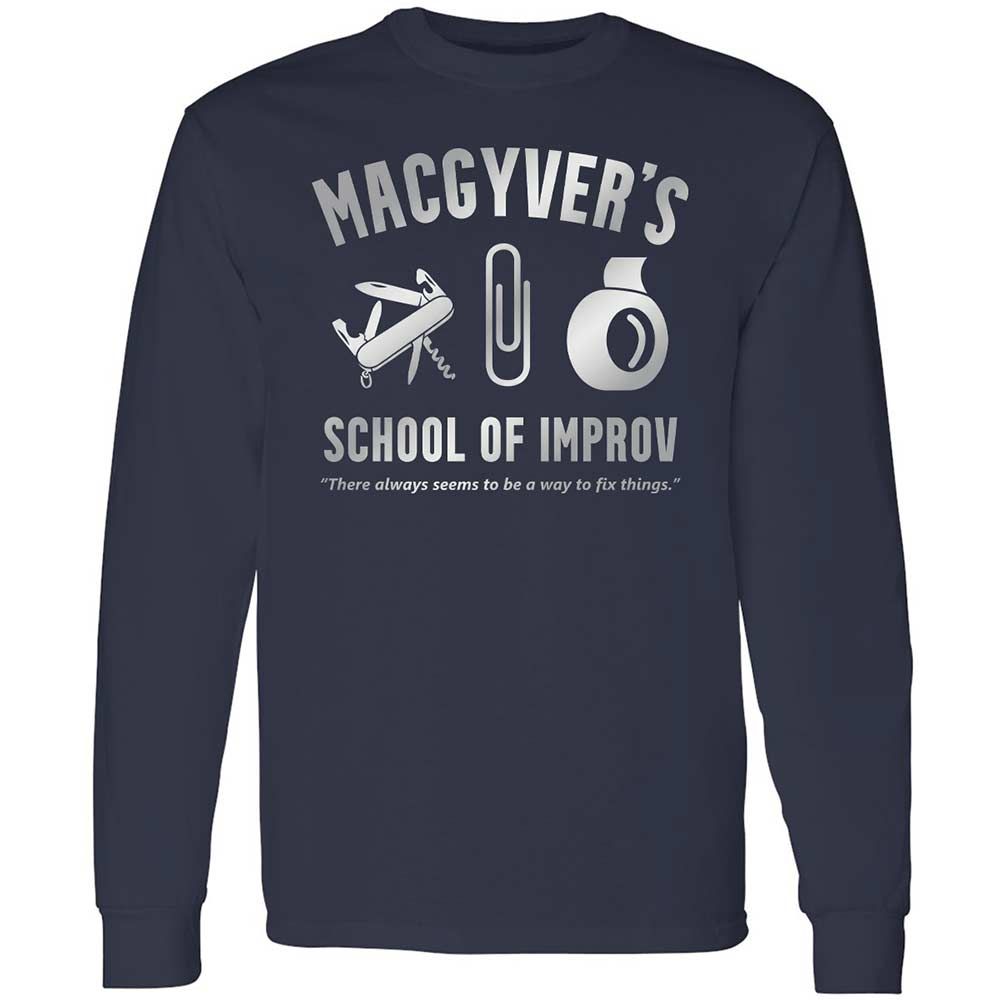 Long Sleeve T-Shirt - J7VD8LR4 - Navy - 2