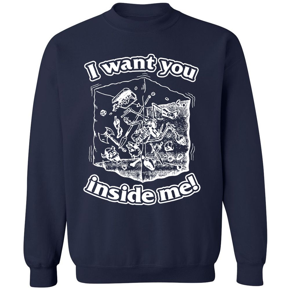 Classic Unisex Sweatshirt - PK9FLR4N - Navy - 2