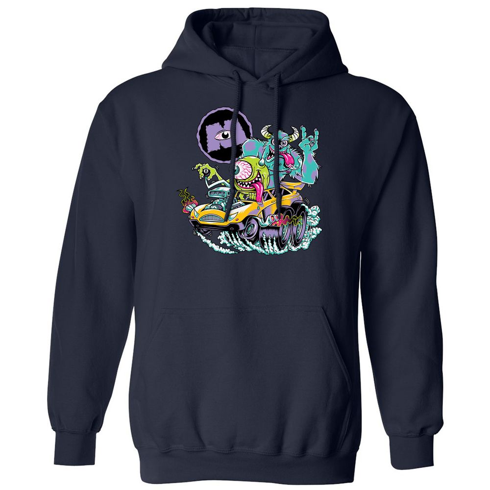 Classic Unisex Hoodie - GH3CM592 - Navy - 2