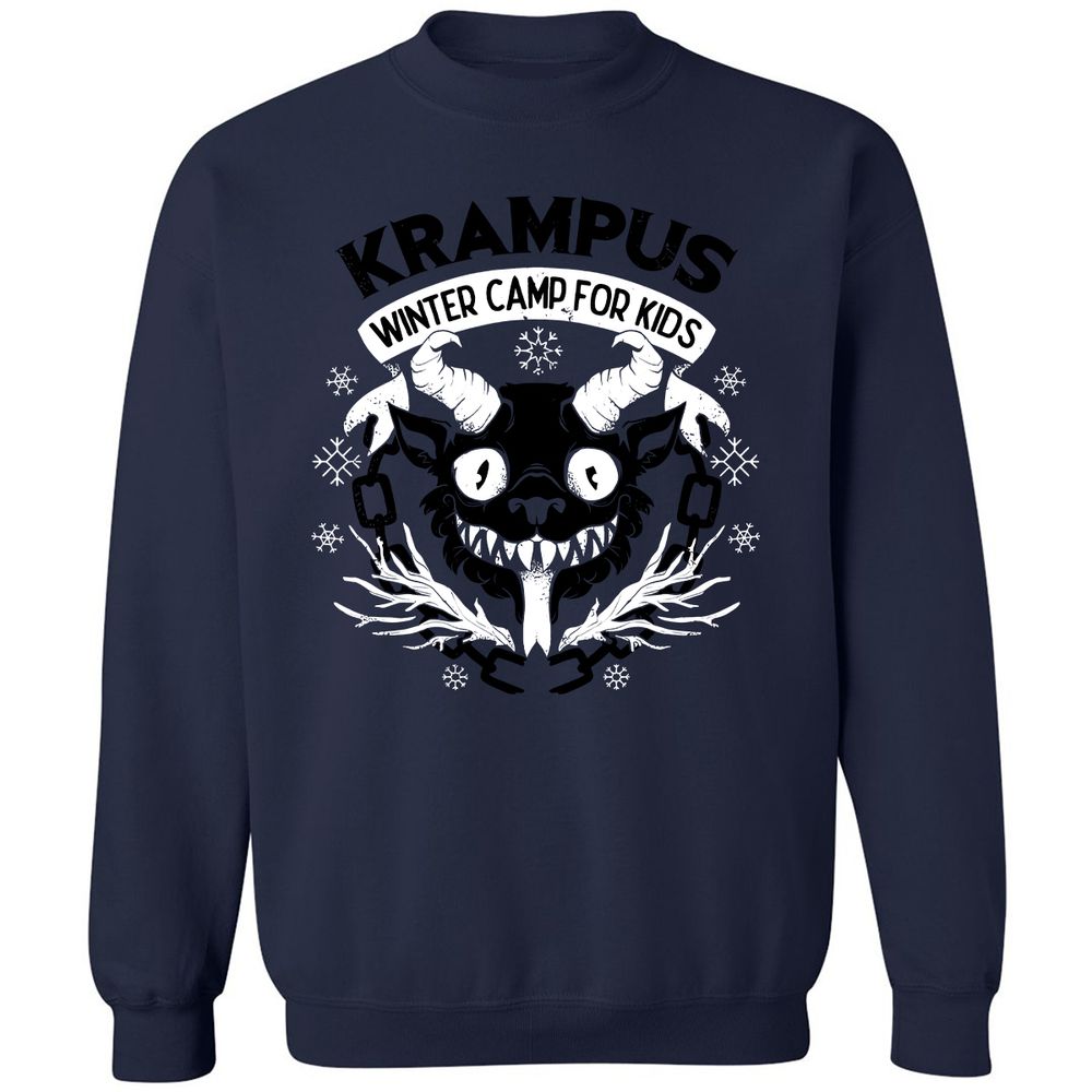 Classic Unisex Sweatshirt - VZB46UKM - Navy - 2