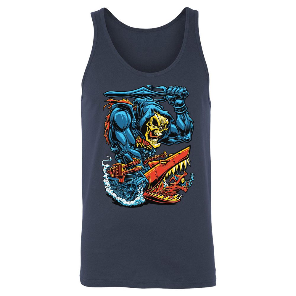 Unisex Jersey Tank - DPZ2FKPP - Navy - 2