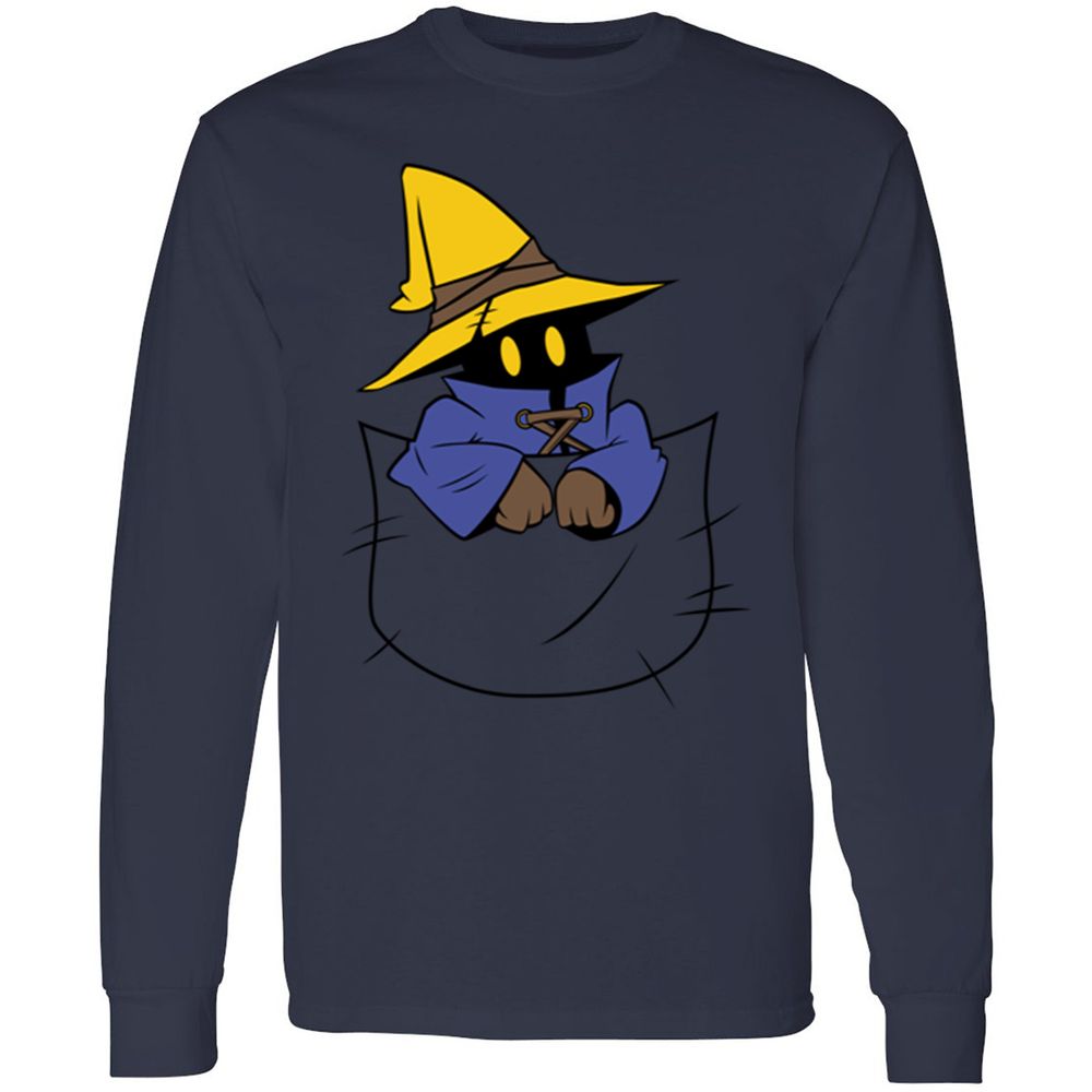 Long Sleeve T-Shirt - BRUQU9EQ - Navy - 2