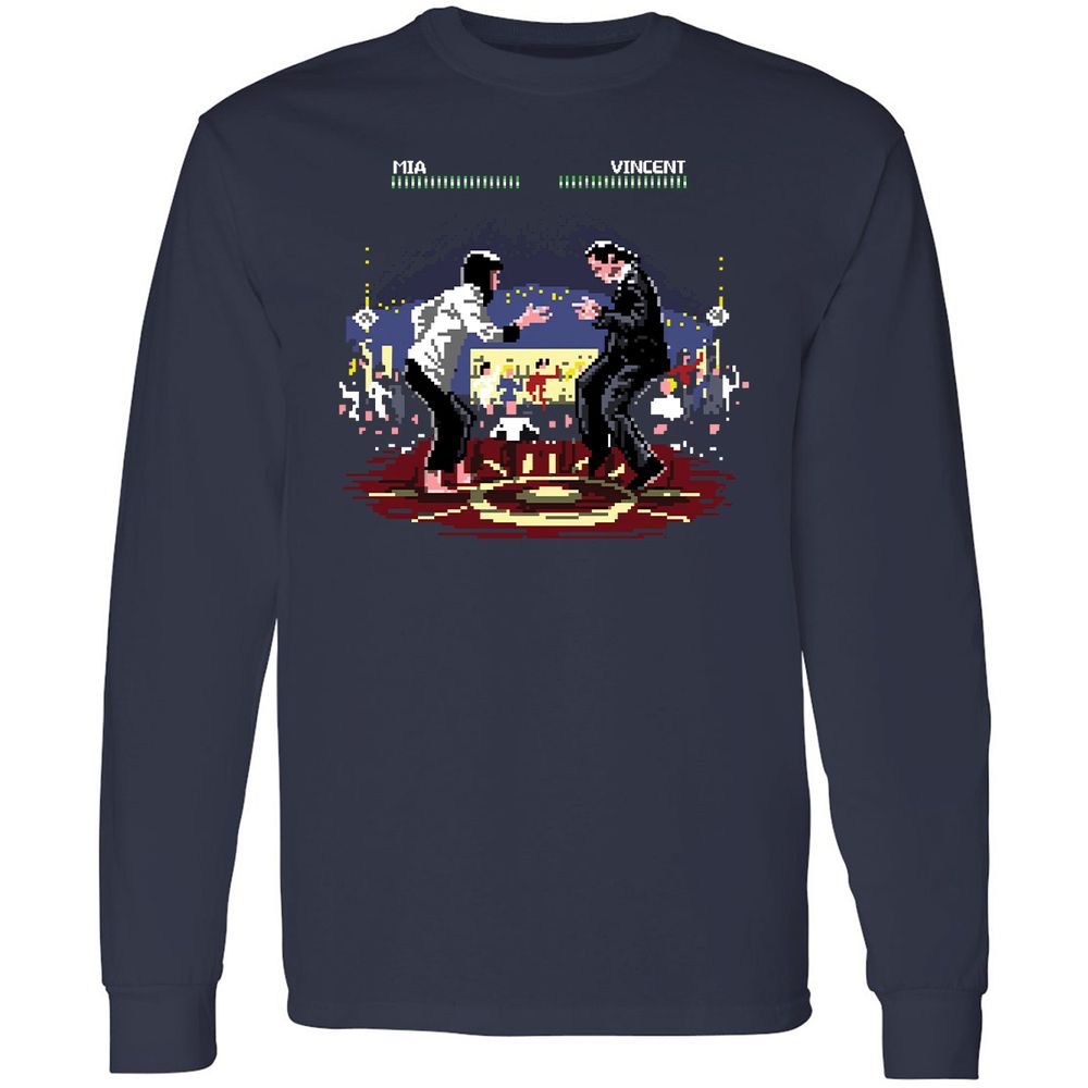 Long Sleeve T-Shirt - TVBLFW54 - Navy - 2