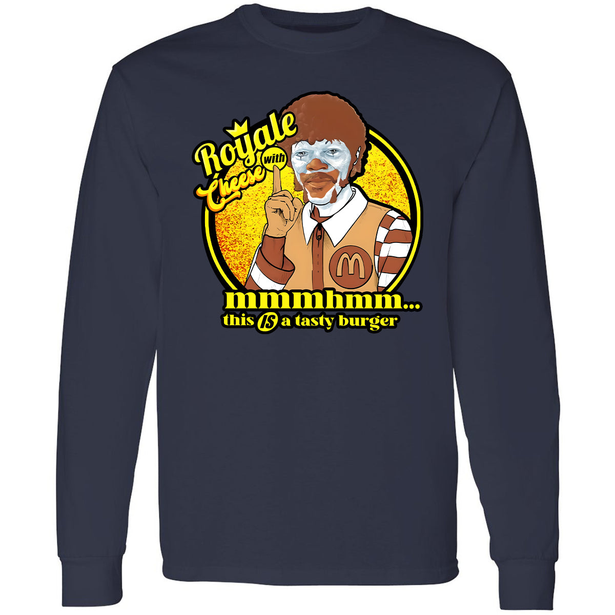 Long Sleeve T-Shirt - U4M9SDJ3 - Navy - 2