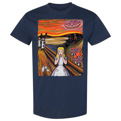 Alice in Screamland - Navy - 2