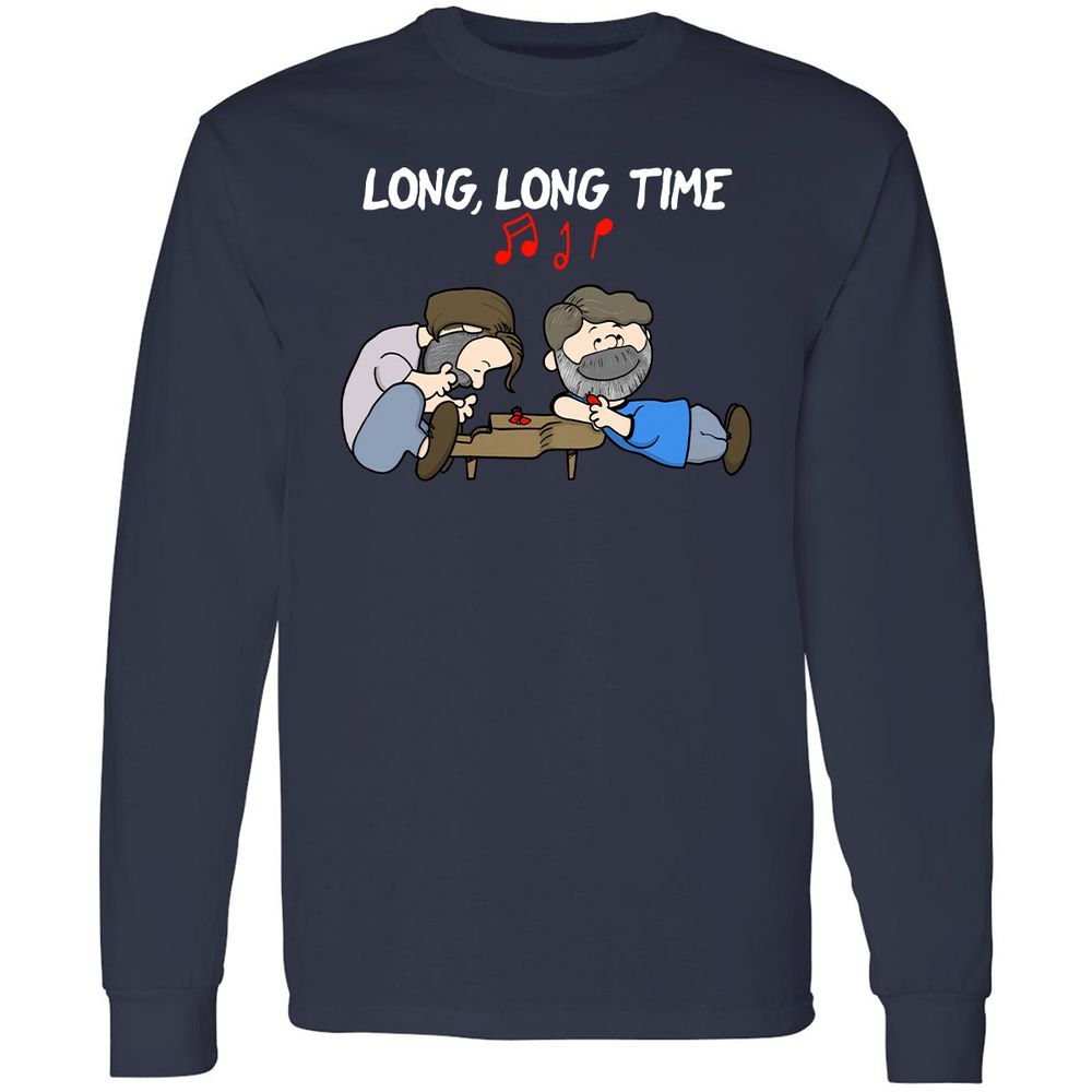 Long Sleeve T-Shirt - T71CEBNY - Navy - 2