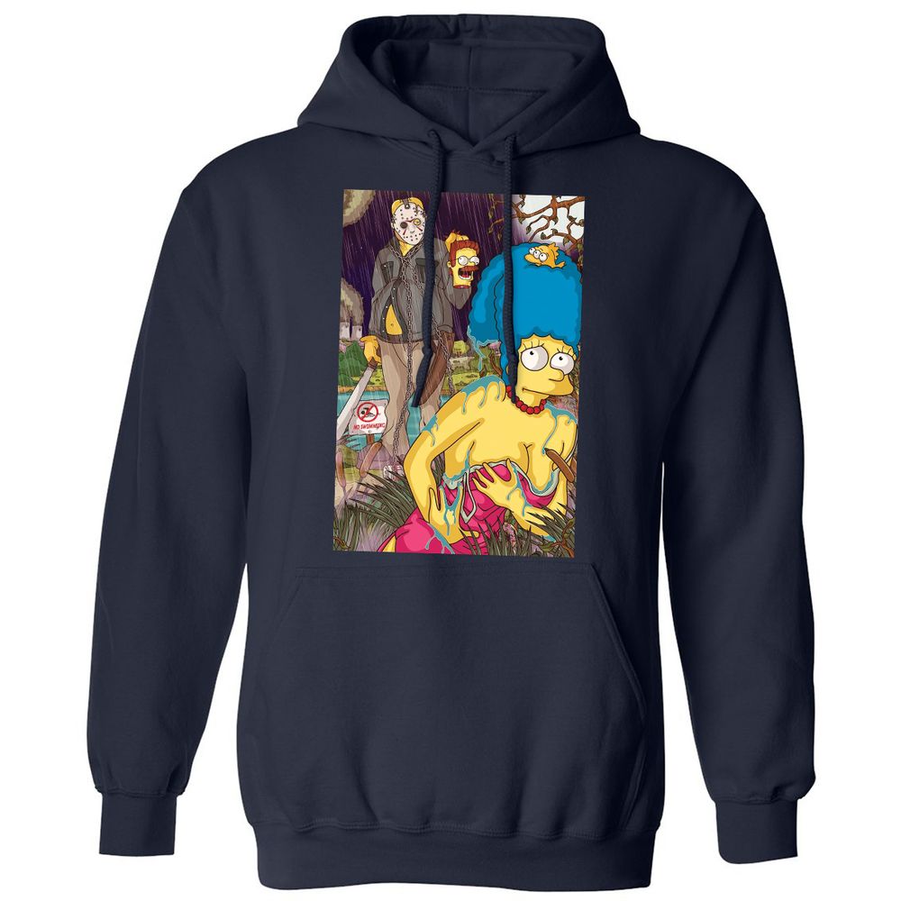 Classic Unisex Hoodie - NC9KA3PX - Navy - 2