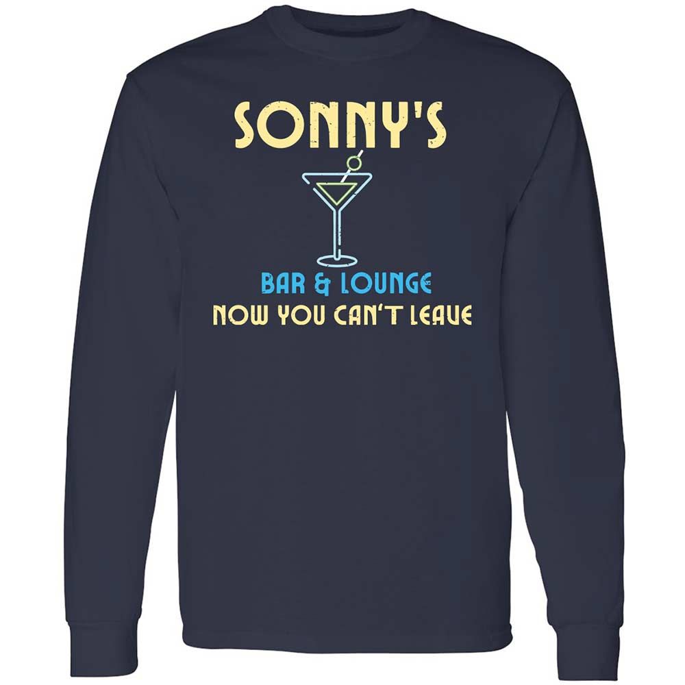 Long Sleeve T-Shirt - 172BG6ZA - Navy - 2