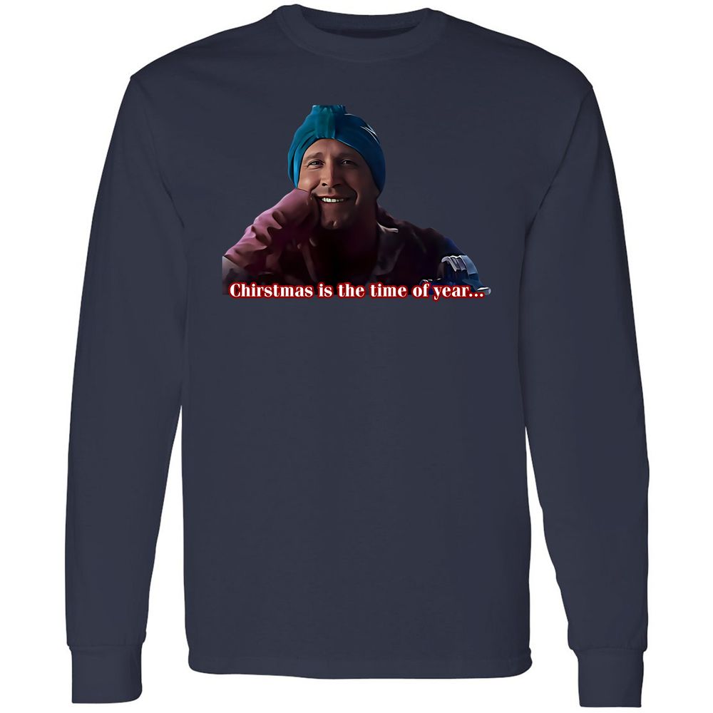 Long Sleeve T-Shirt - E5MBTQG1 - Navy - 2