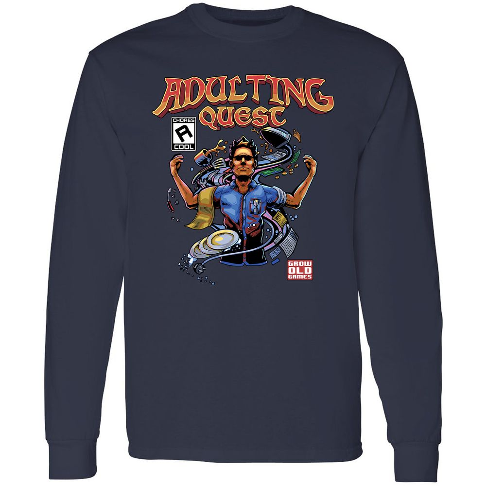 Long Sleeve T-Shirt - 1AYVURV1 - Navy - 2