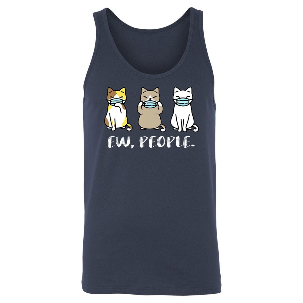 Unisex Jersey Tank - ATDB9BR9 - Navy - 2