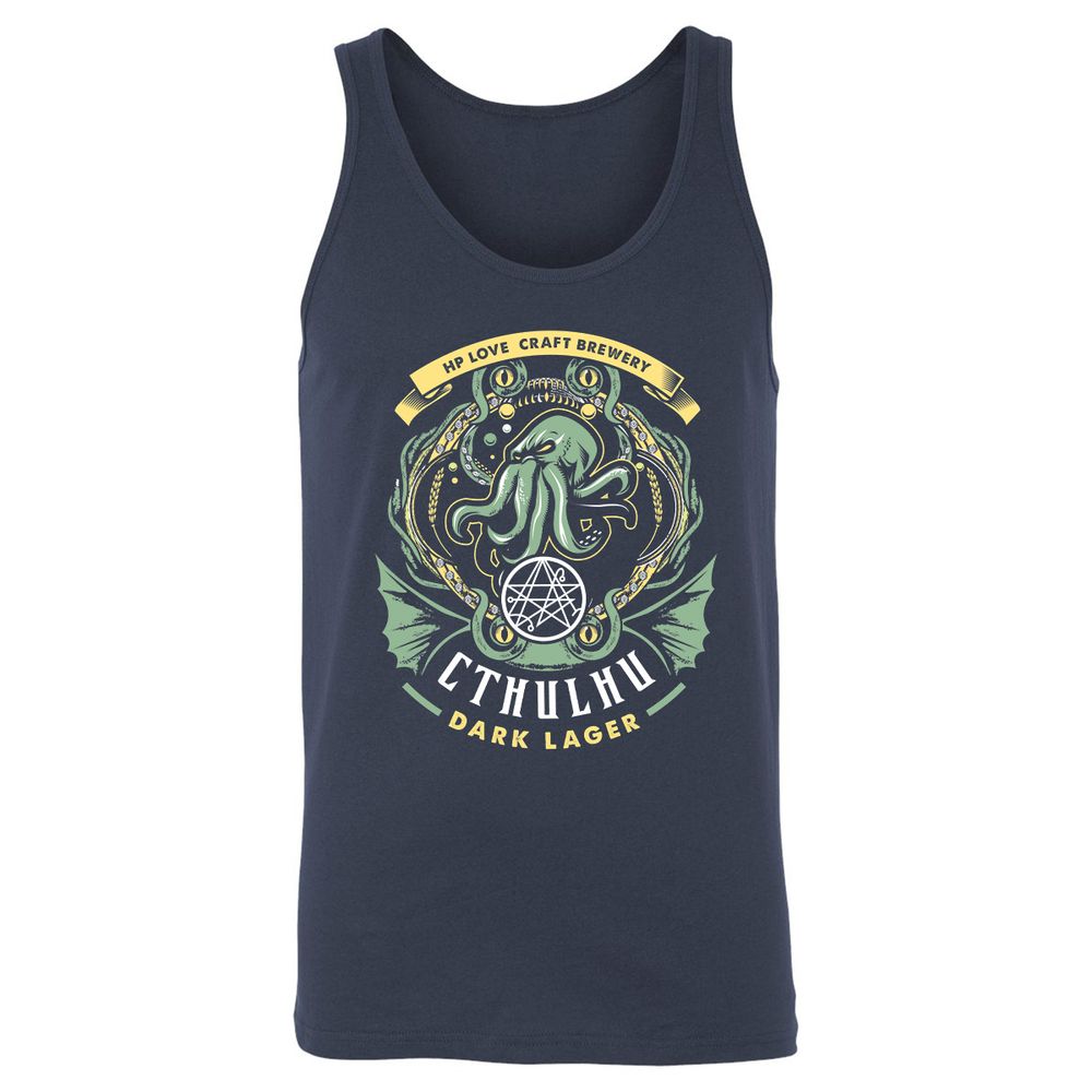 Unisex Jersey Tank - K161ZNK1 - Navy - 2
