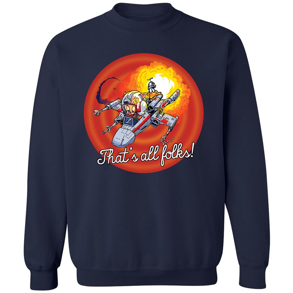 Classic Unisex Sweatshirt - CJVV34RQ - Navy - 2
